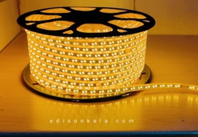 ریسه شلنگی COB دولاین تراکم 120 آفتابی ایران زمین (5730)(ایران زمین)