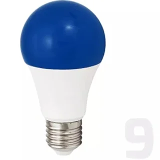 لامپ حبابی ال ای دی 9 وات  آبی جواهر