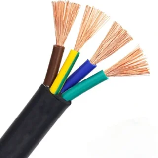 کابل افشان4*2.5 آرتا الکتریک پارس(حلقه صدمتری)