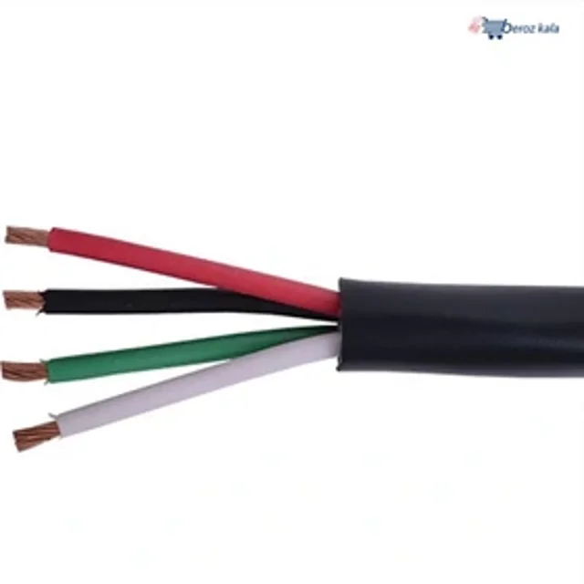 کابل افشان4*1.5 آرتا الکتریک پارس(حلقه صدمتری)