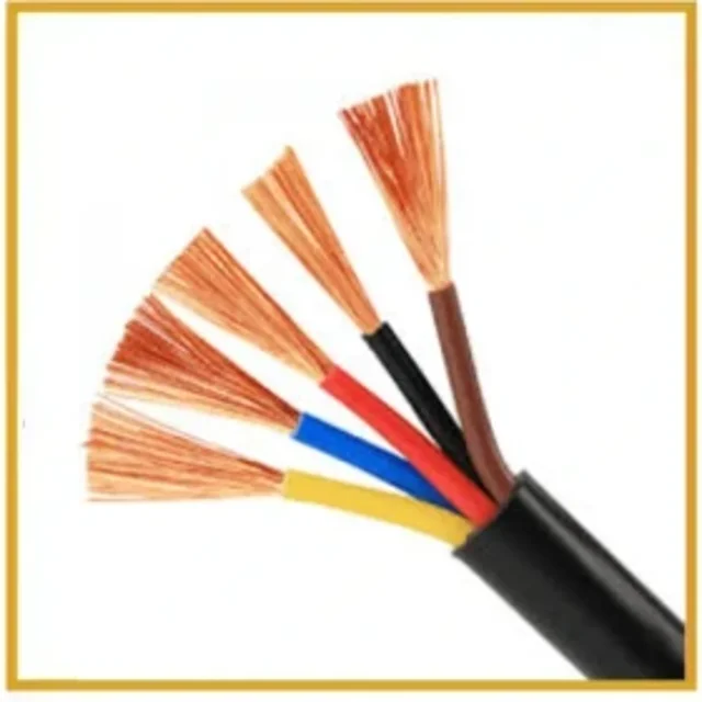 کابل افشان5*4آرتا الکتریک پارس(حلقه صدمتری)