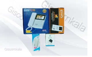 آیفون 1واحده تصویری باهر با مانیتور4.3اینچ حافظه دار لمسی مدل4043