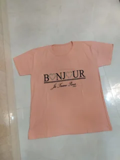 تیشرت طرح نگینی مناسب سایز36تا42