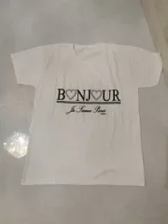 تیشرت طرح نگینی رنگ سفید مناسب سایز36تا42