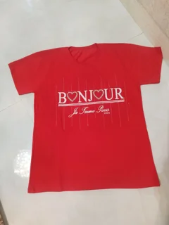 تیشرت طرح نگینی مناسب سایز36تا42