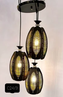 آویز سه شاخه نامنظم مشبکc24/3