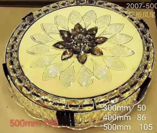 لوستر گرد اس ام دی3حالته سایز40سانتیمتر