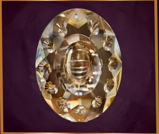 آویزکریستال آشیانه7.6