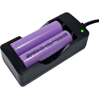 شارژر باتری لیتیوم یون ۱۸۶۵۰ دو تایی مدل MS-202A