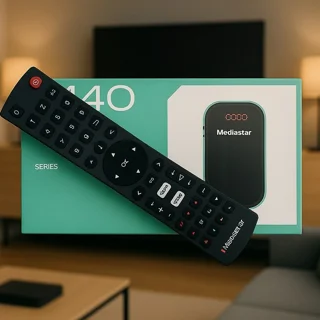 گیرنده اصلی مدیا استار R140 ورژن دو باکنترل جدید