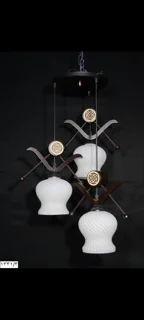 آویز تکی چوبی